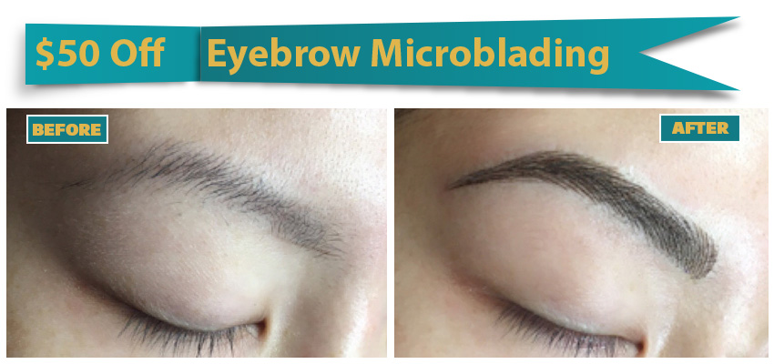 $50 Off Eyebrow Microblading